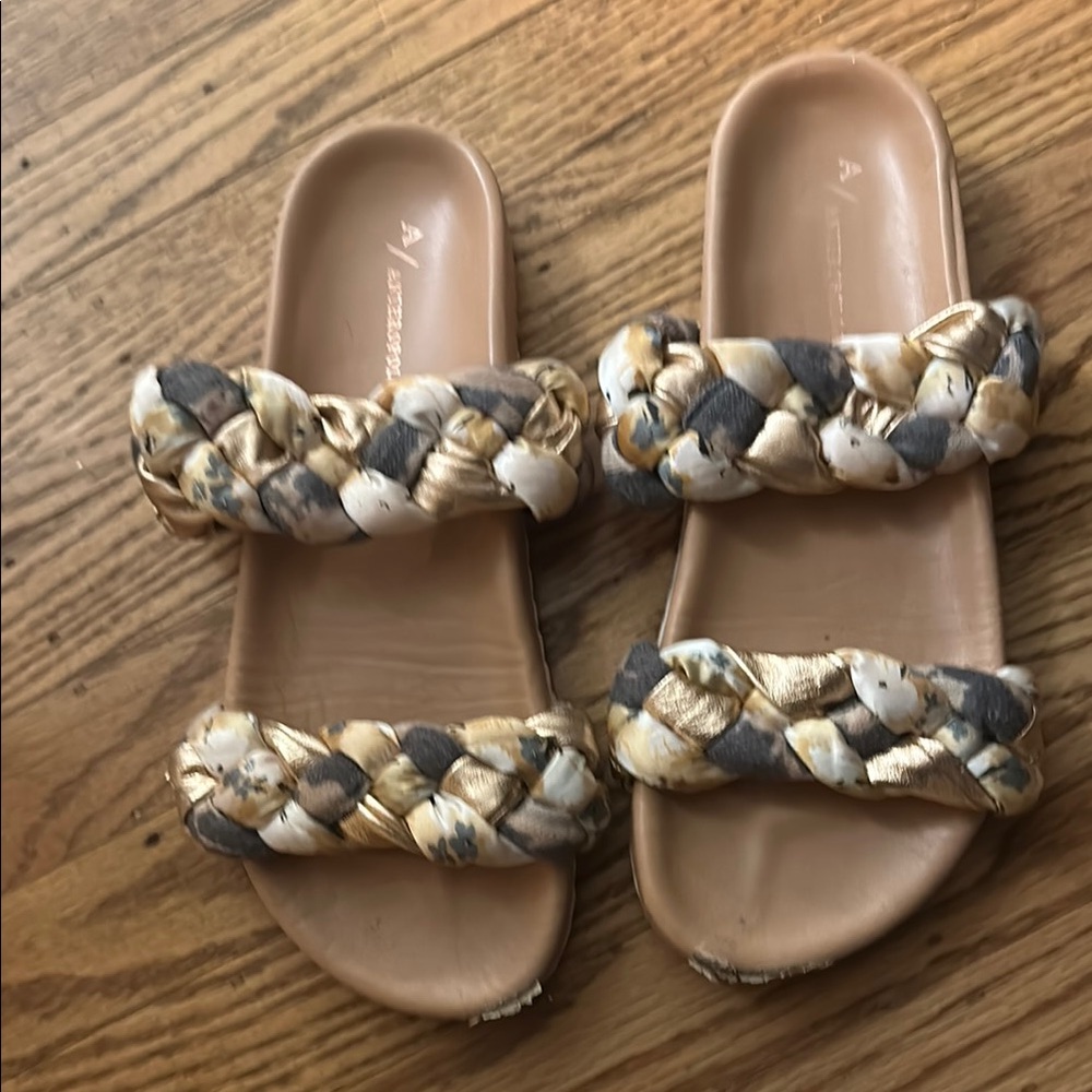 Women's Braided Slide Sandals - Multicolor anthropology